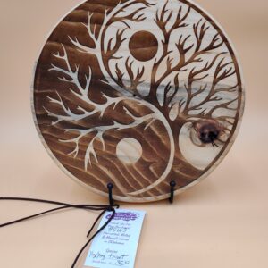 Round Ying Yang Trivet