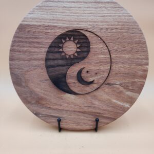 Round Ying Yang Sun Moon 2